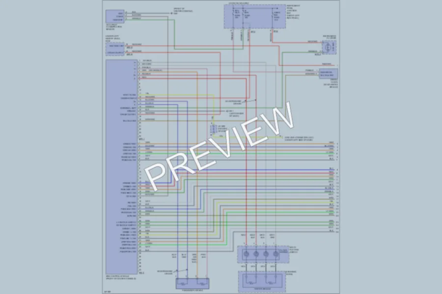 2009 Kia Optima Supplemental Restraints wiring diagram preview