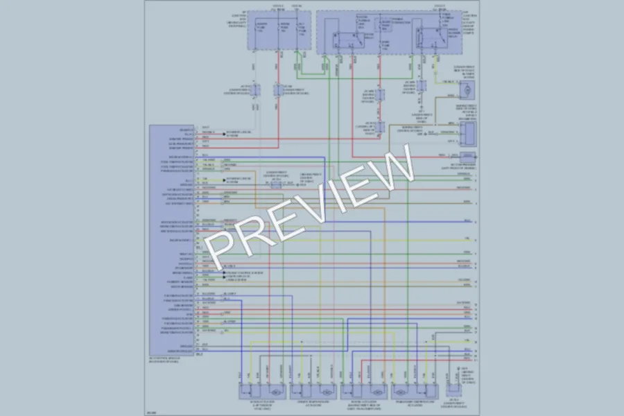 2009 Kia Sorento Air Conditioning wiring diagram preview
