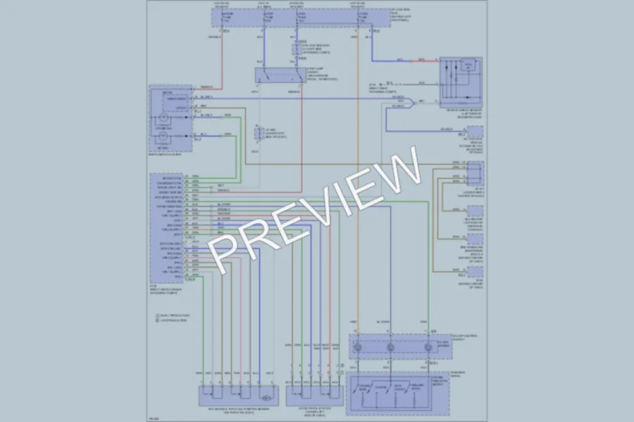 2009 Kia Sorento Cruise Control wiring diagram preview