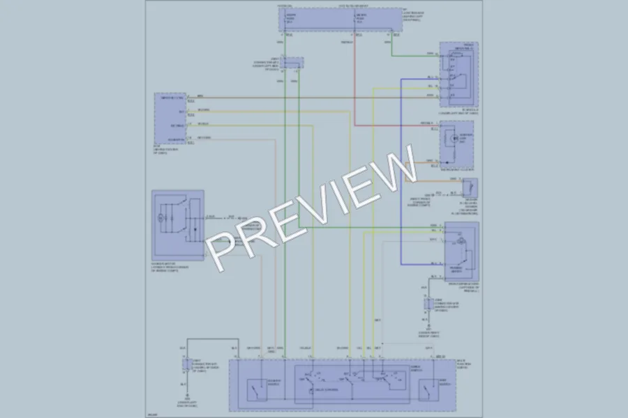 2009 Kia Sorento Wiper Washer wiring diagram preview