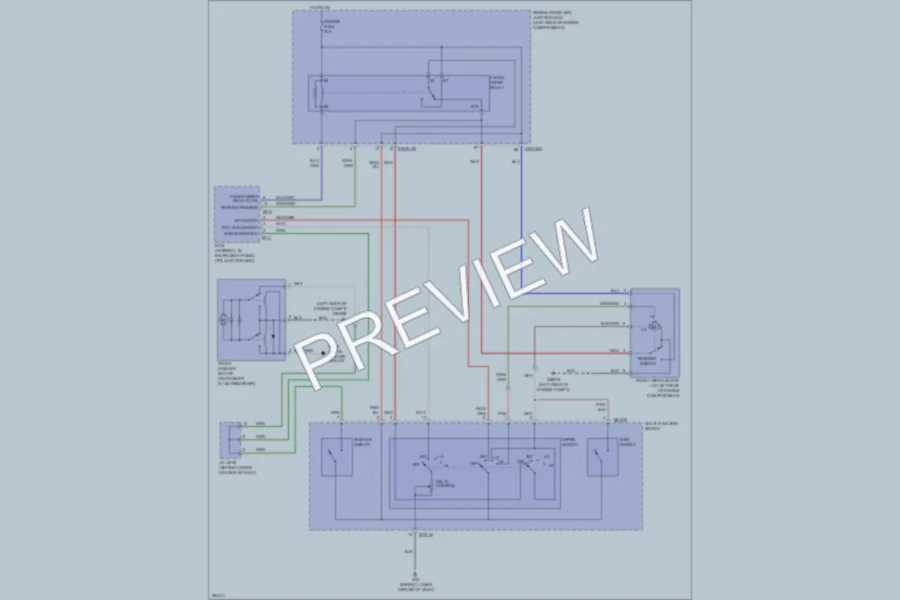 2009 Kia Spectra Wiper Washer wiring diagram preview