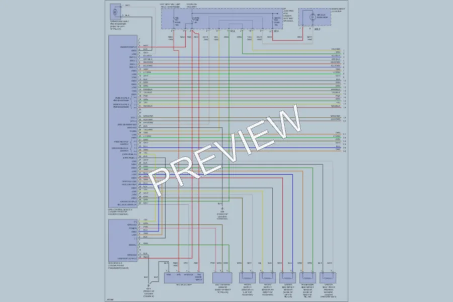 2009 Kia Sportage Supplemental Restraints wiring diagram preview