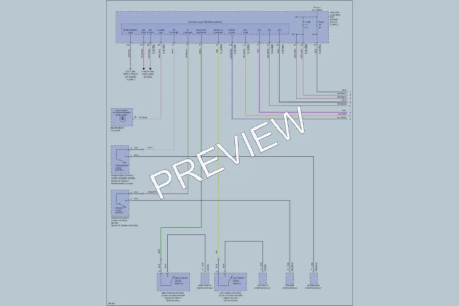 2009 LandRover LR2 Anti Theft wiring diagram preview