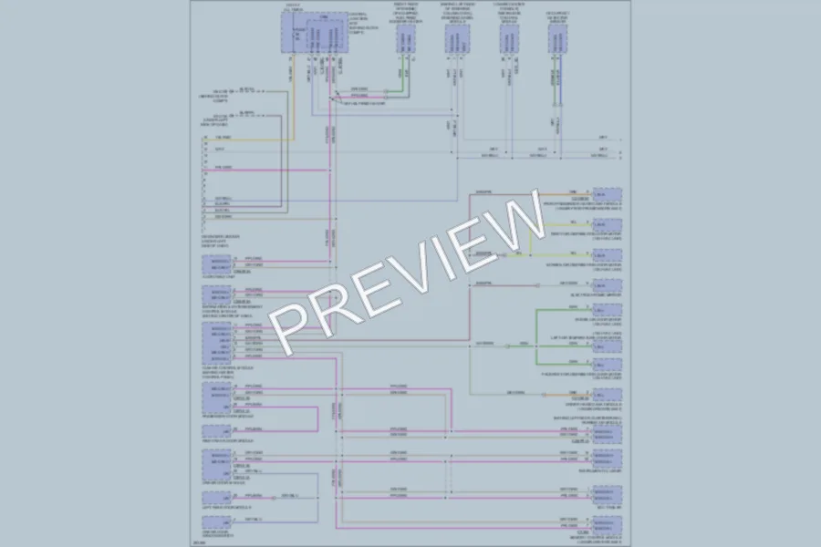 2009 LandRover LR2 Computer Data Lines wiring diagram preview