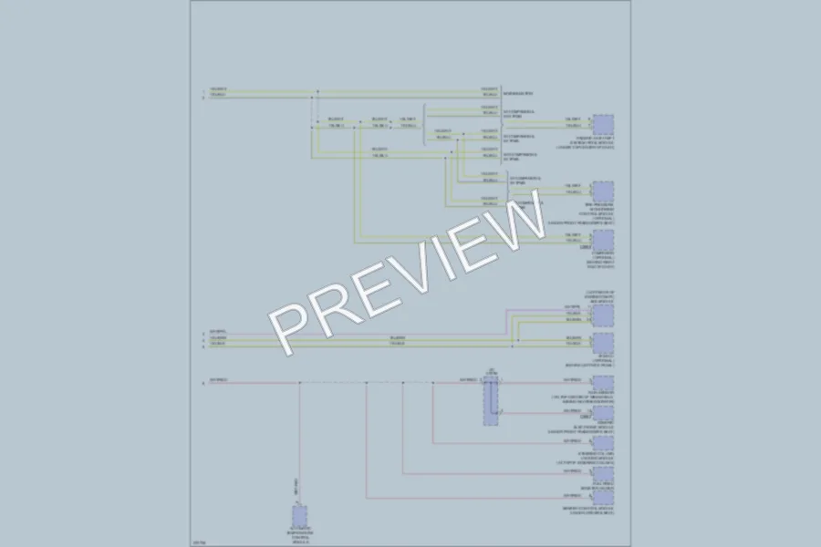 2009 LandRover RangeRover Computer Data Lines wiring diagram preview