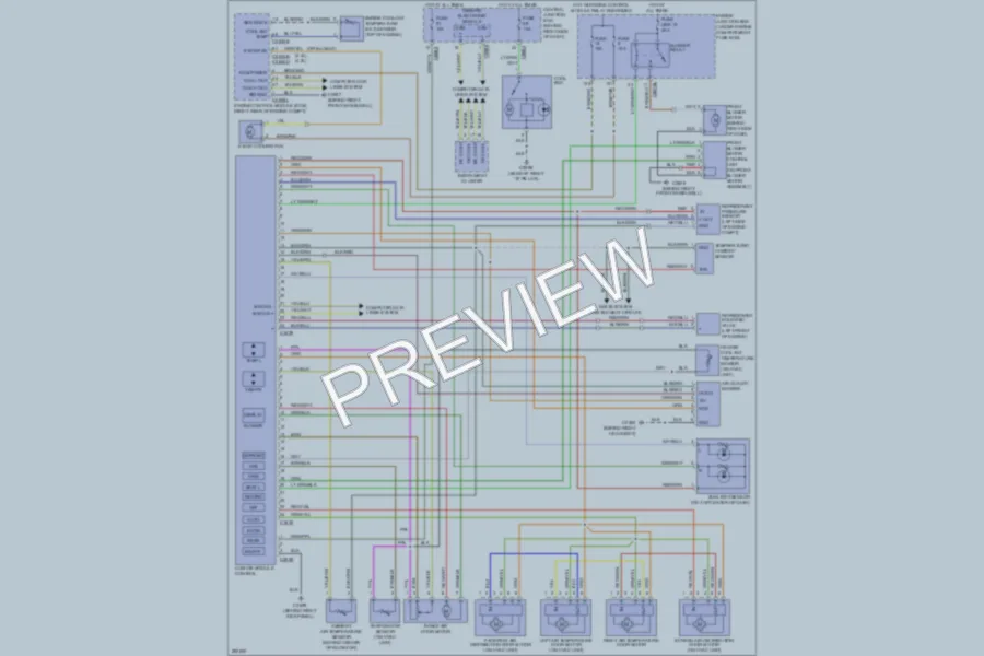 2009 LandRover RangeRoverSport Air Conditioning wiring diagram preview