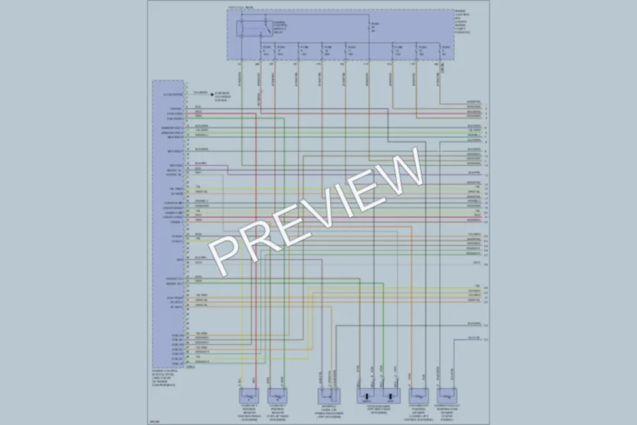 2009 LandRover RangeRoverSport Engine Performance wiring diagram preview