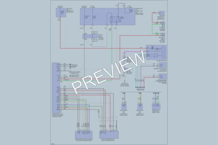 2009 Lexus GS350 Electronic Power Steering wiring diagram preview