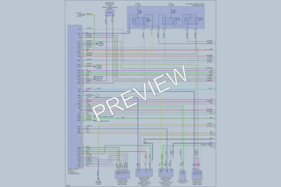 2009 Lexus GS350 Engine Performance wiring diagram preview