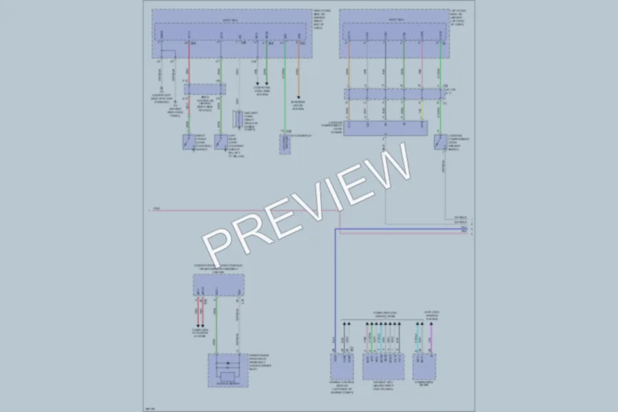 2009 Lexus GS450h Anti Theft wiring diagram preview