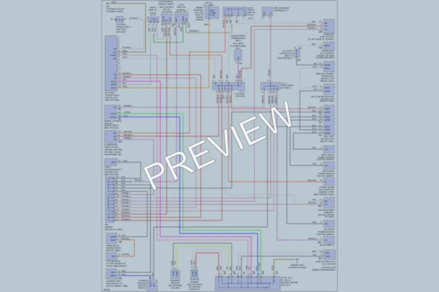 2009 Lexus GX470 Computer Data Lines wiring diagram preview