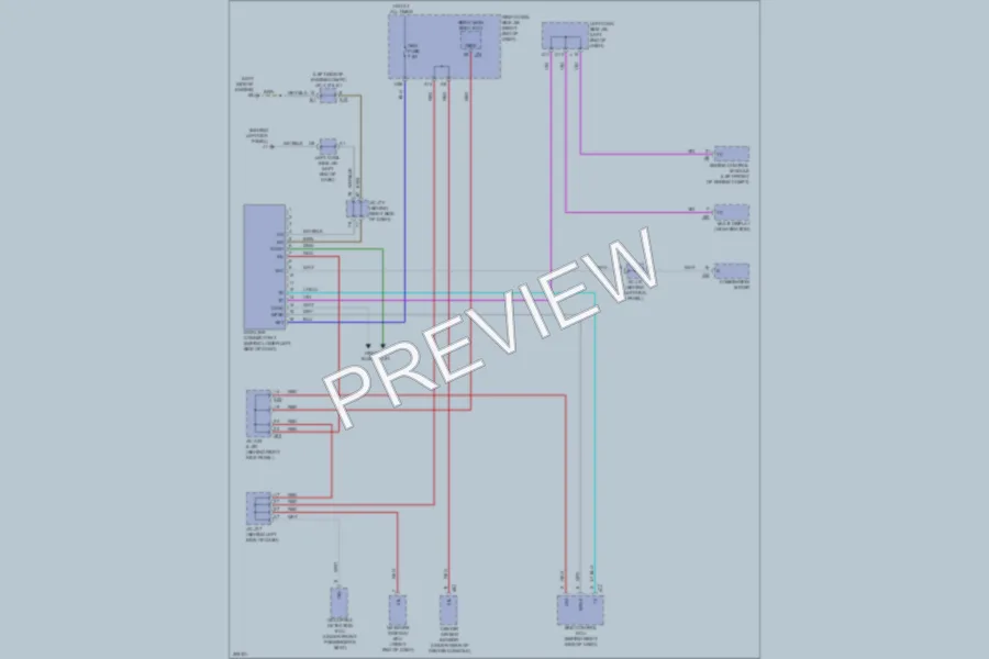 2009 Lexus ISF Computer Data Lines wiring diagram preview