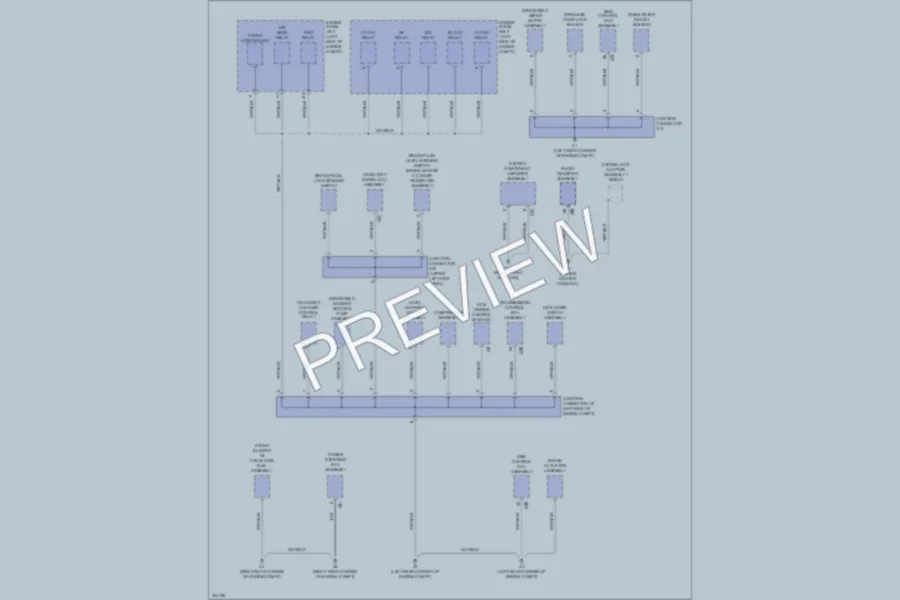2009 Lexus ISF Ground Distribution wiring diagram preview