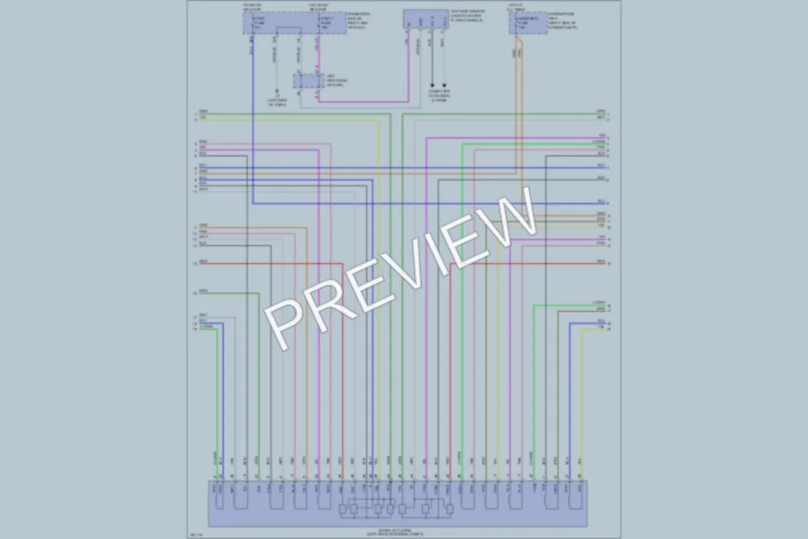 2009 Lexus LS460 Anti Lock Brakes wiring diagram preview