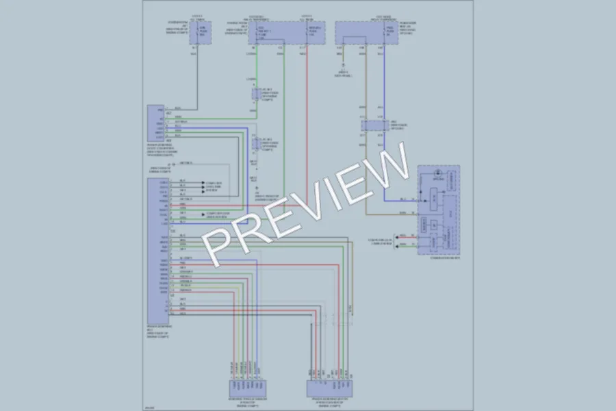 2009 Lexus LS460 Electronic Power Steering wiring diagram preview