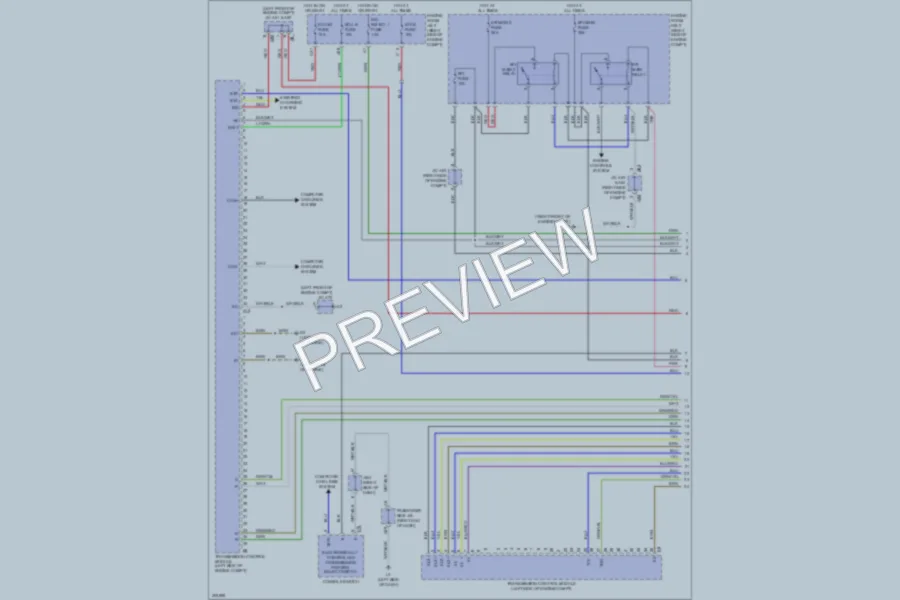 2009 Lexus LS460 Transmission wiring diagram preview