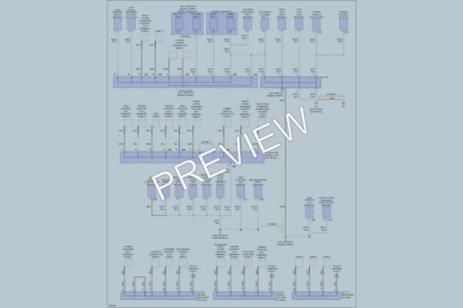 2009 Lexus LS600h Ground Distribution wiring diagram preview