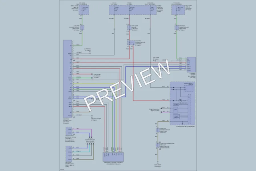2009 Lexus LX570 Electronic Power Steering wiring diagram preview