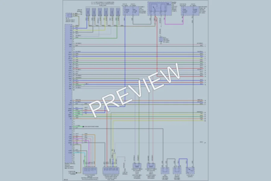2009 Lexus RX350 Engine Performance wiring diagram preview