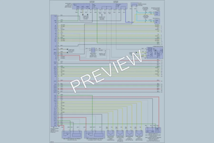2009 Lexus RX350 Supplemental Restraints wiring diagram preview