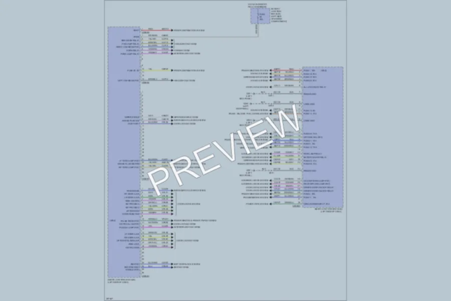 2009 Lincoln MKX Body Control Modules wiring diagram preview
