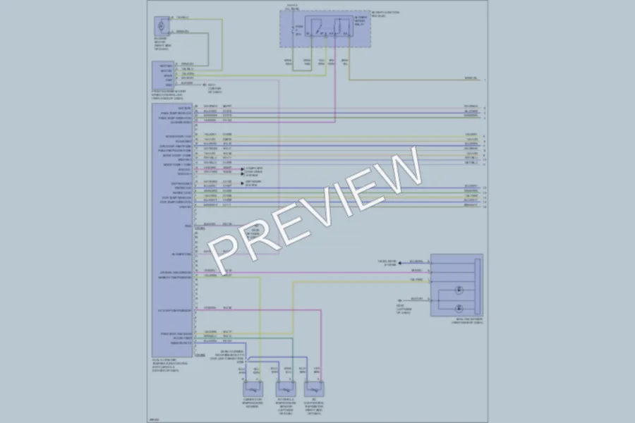 2009 Lincoln MKZ Air Conditioning wiring diagram preview