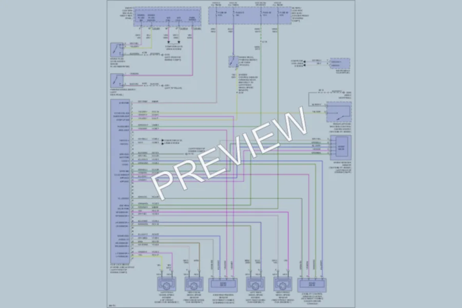 2009 Lincoln Navigator Anti Lock Brakes wiring diagram preview