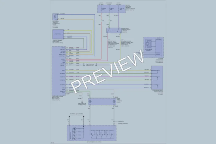 2009 Lincoln Navigator Cruise Control wiring diagram preview