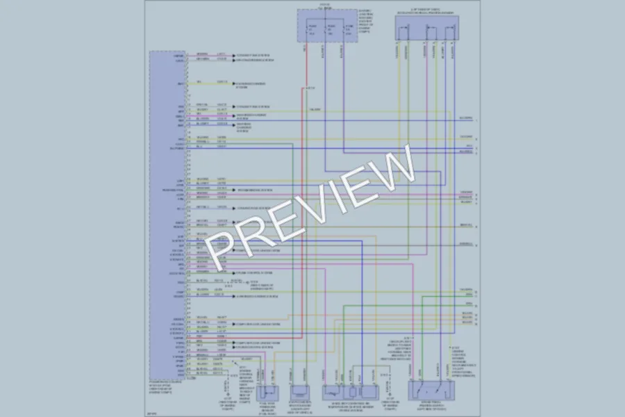 2009 Lincoln Navigator Engine Performance wiring diagram preview