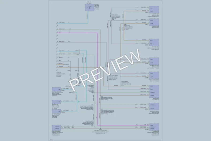 2009 Lincoln TownCar Computer Data Lines wiring diagram preview