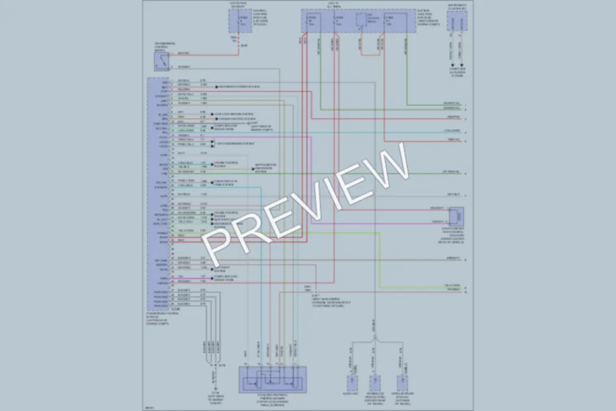 2009 Lincoln TownCar Engine Performance wiring diagram preview