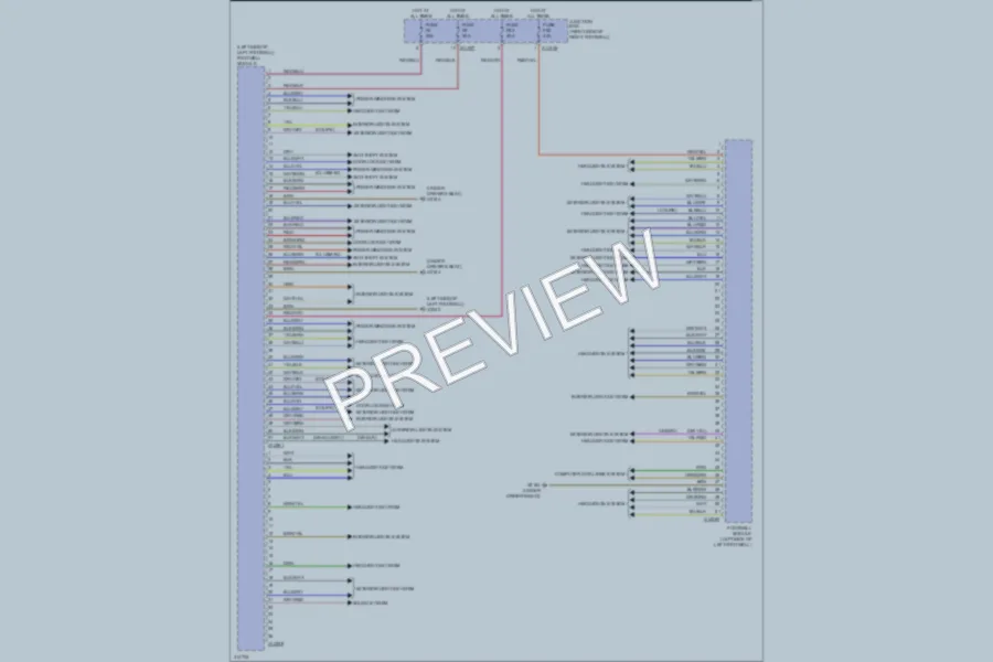 2009 MINI Cooper Body Control Modules wiring diagram preview