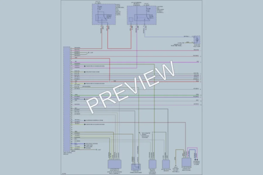 2009 MINI Cooper Engine Performance wiring diagram preview