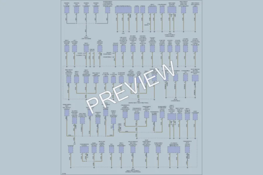 2009 MINI CooperClubman Ground Distribution wiring diagram preview