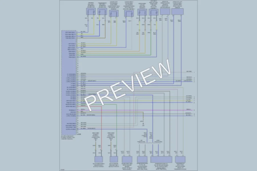 2009 MINI CooperClubman Supplemental Restraints wiring diagram preview