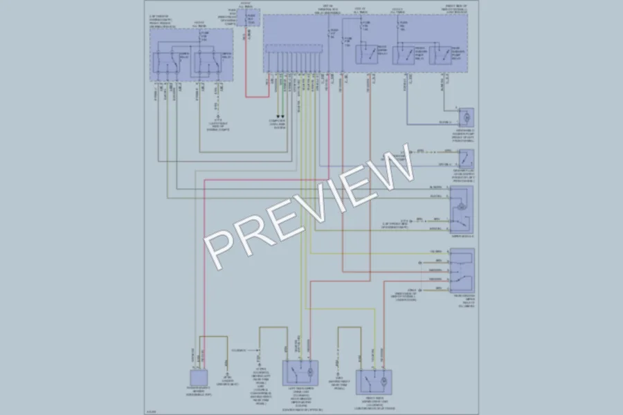 2009 MINI CooperClubman Wiper Washer wiring diagram preview