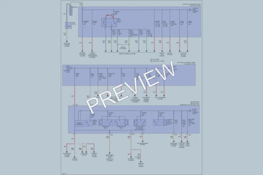 2009 Mazda 3 Power Distribution wiring diagram preview