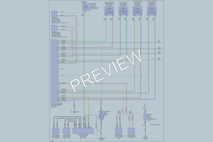 2009 Mazda 3 Supplemental Restraints wiring diagram preview