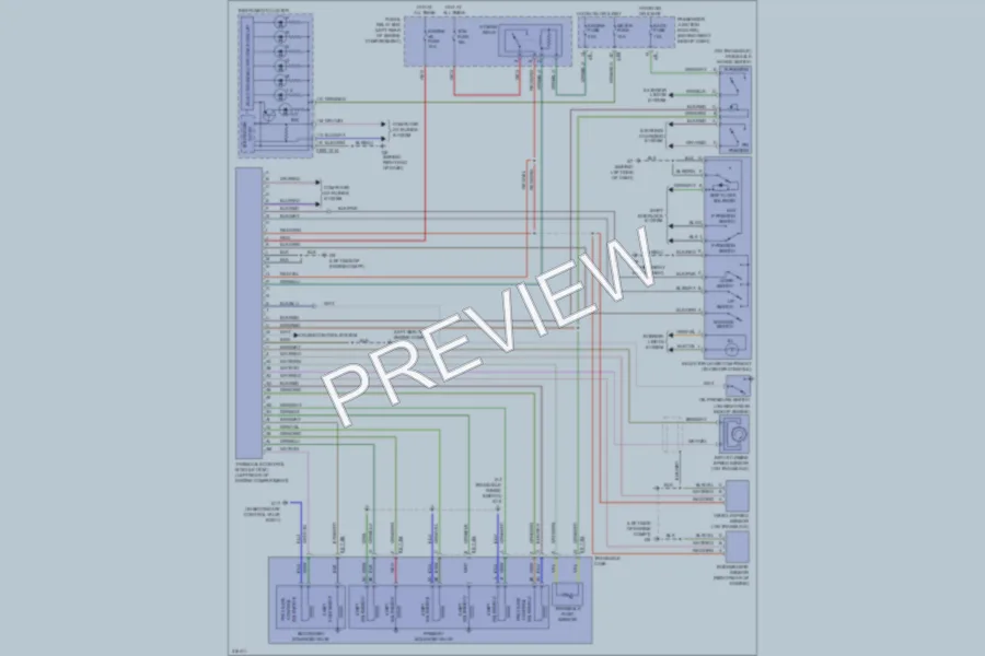 2009 Mazda 3 Transmission wiring diagram preview