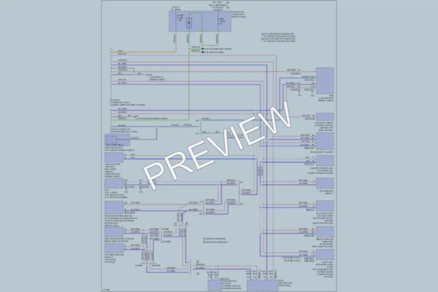 2009 Mazda 6 Computer Data Lines wiring diagram preview