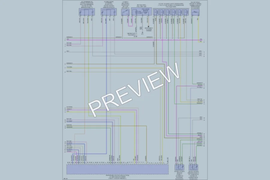2009 Mazda B4000 Engine Performance wiring diagram preview