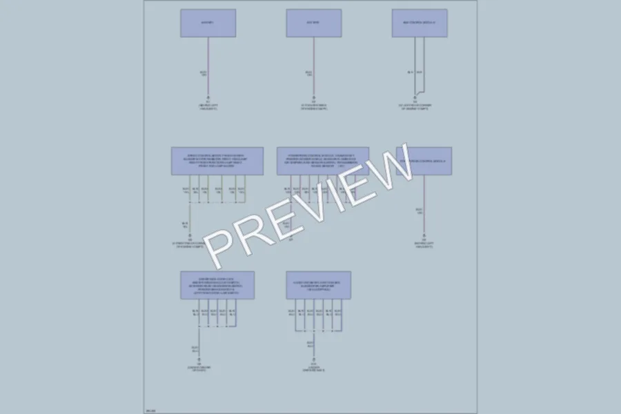 2009 Mazda B4000 Ground Distribution wiring diagram preview