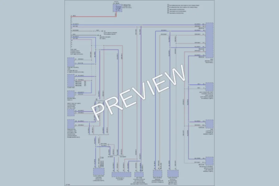 2009 Mazda CX7 Computer Data Lines wiring diagram preview