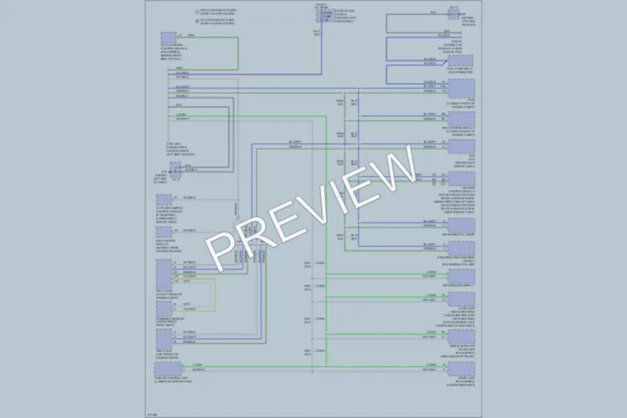 2009 Mazda RX8 Computer Data Lines wiring diagram preview