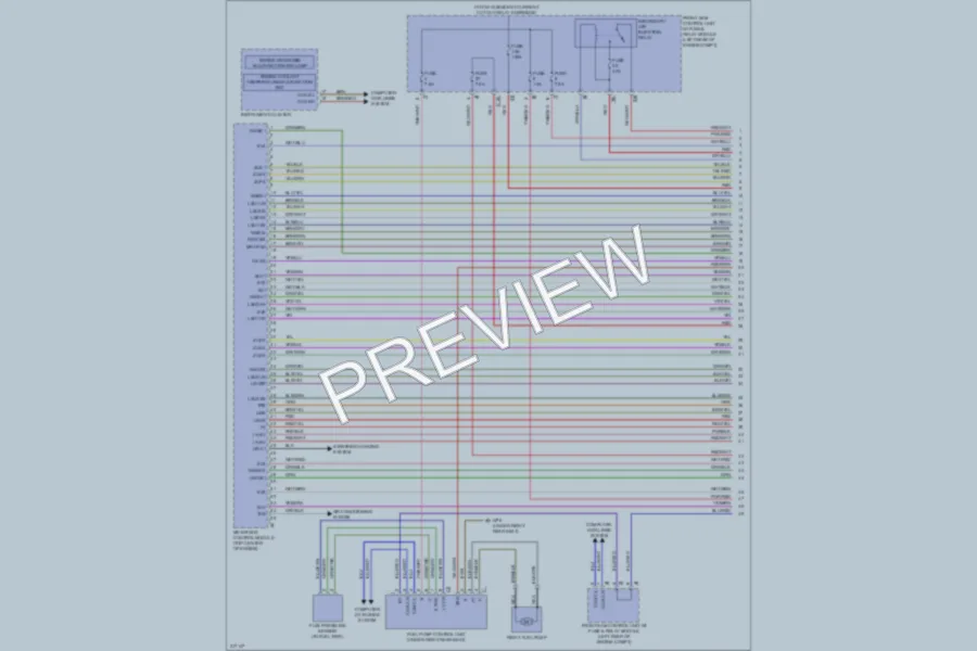 2009 MercedesBenz C350 Engine Performance wiring diagram preview