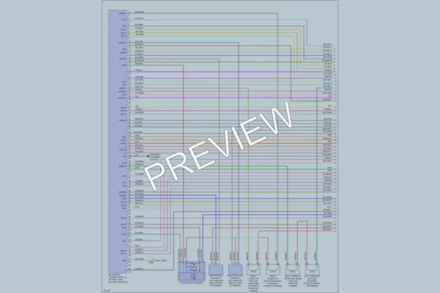 2009 MercedesBenz CLK350 Engine Performance wiring diagram preview
