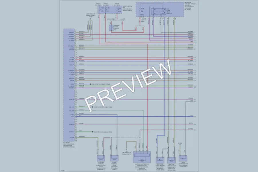 2009 MercedesBenz CLK550 Engine Performance wiring diagram preview