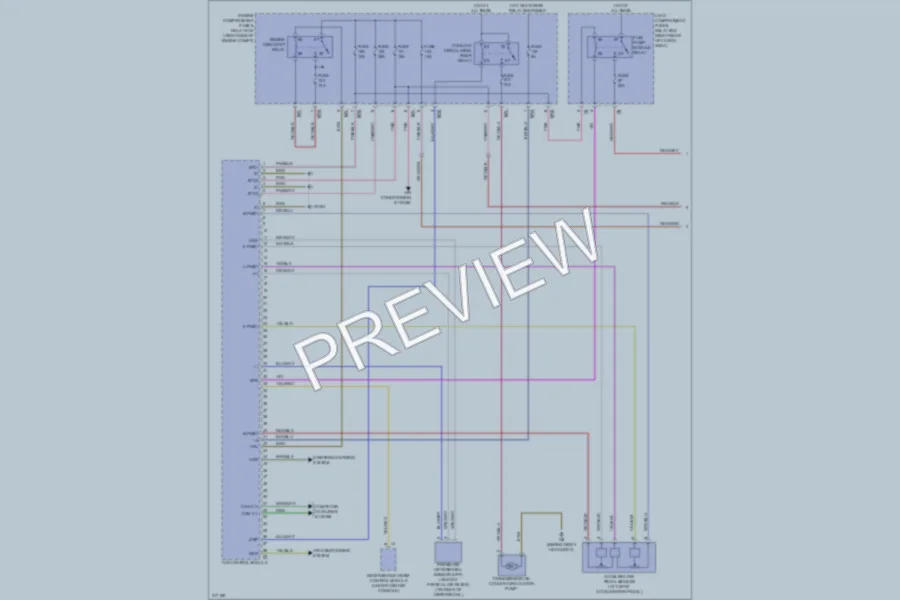 2009 MercedesBenz ML320BLUETEC Engine Performance wiring diagram preview