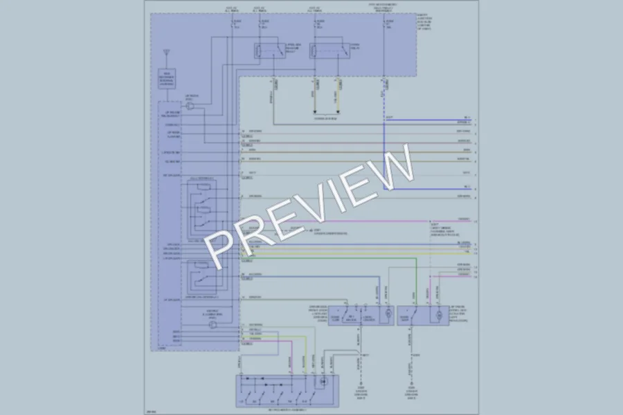 2009 Mercury MarinerHybrid Anti Theft wiring diagram preview