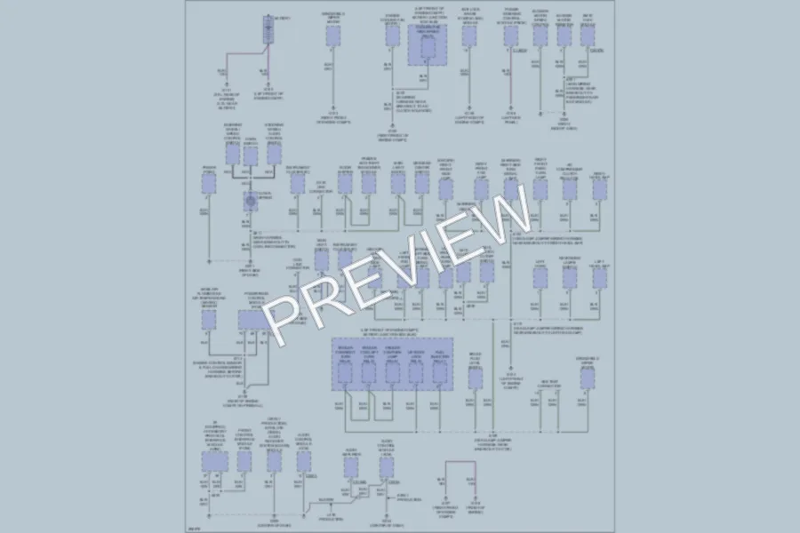2009 Mercury MarinerHybrid Ground Distribution wiring diagram preview